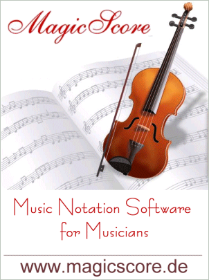 Magicscore Notensatzprogramm