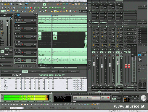 Samplitude 11 Objektorientiertes Bearbeiten