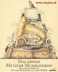 Das große Metzler Musiklexikon - Das vierbändige Werk und 6 Stunden Musikbeispiele auf einer CD-ROM 