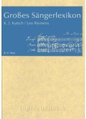 Großes Sängerlexikon