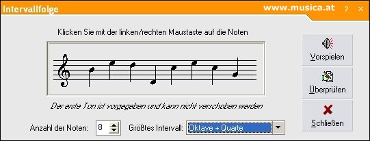 Musikalische Gehörbildung am PC - Dreiklänge, Akkorde, Intervalle erkennen und bestimmen. Der interaktive Trainingspartner für Schüler, Studenten, Musiker