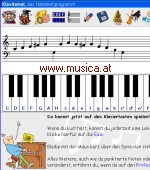 Musiksoftware Klavitomat - zum Noten lernen